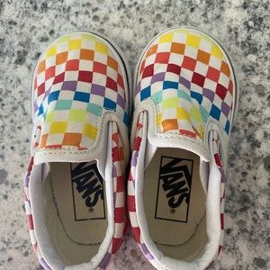 Toddler rainbow vans